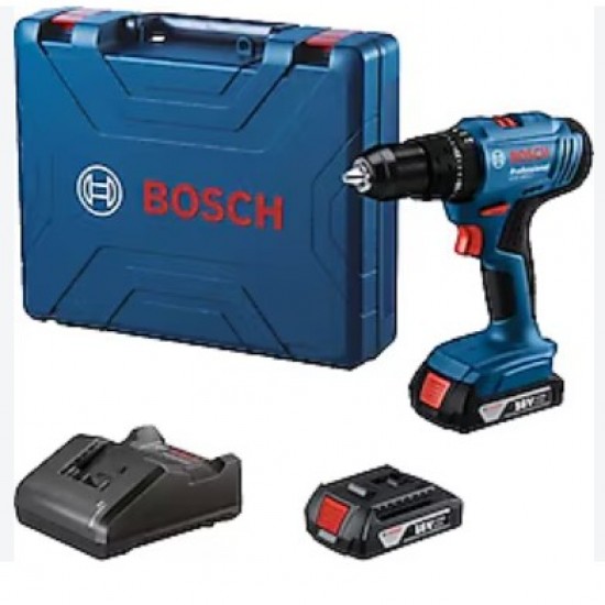 Bosch Bosch GSB 18V-45 Çift Akülü 2 Ah Darbeli Vidalama Makinesi 